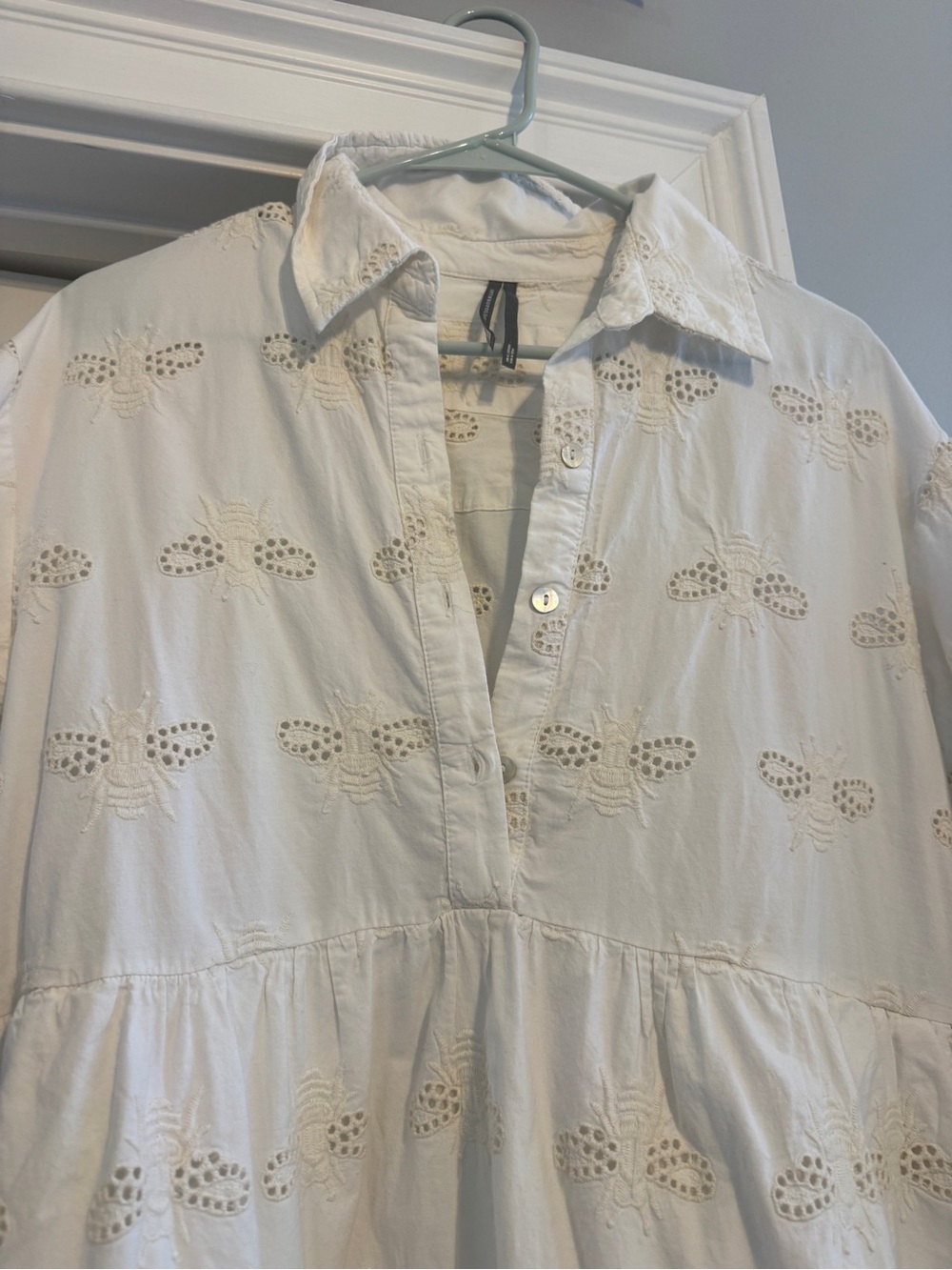 Anthropologie Bettina Deco Bee Mini Dress - Picture 3 of 6
